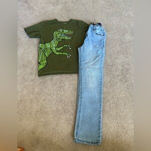 Boys shirt Jean set 10/12 14